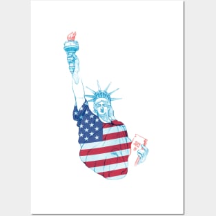 Statue of Liberty Posters and Art